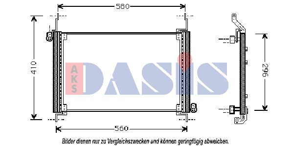 AKS DASIS Lauhdutin, ilmastointilaite 082340N